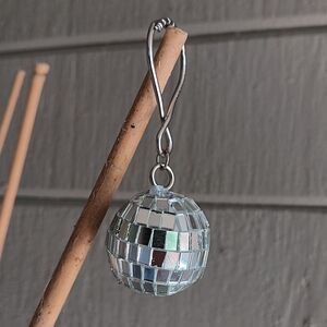 Handcrafted Disco Ball Keychain